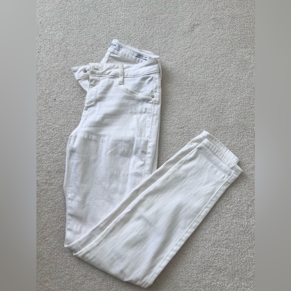 white sexy curve jeans